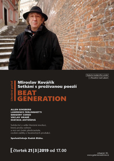 Literární pořad Miroslav Kovářík / Setkání s prožívanou poezií / Beat Generation